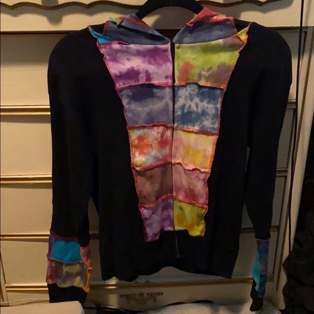 Shop Therapy like rising int’l colorful zip hoodie